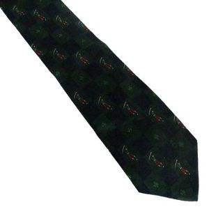 Patrick Francis Men's Tie Pure Silk Ireland Golf Golfer Sports Shamrock
